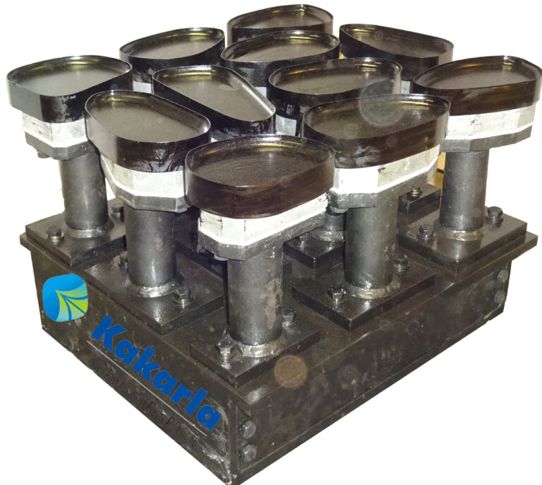 1 Cavity Grass Paver Top Mould - Pakona Machine